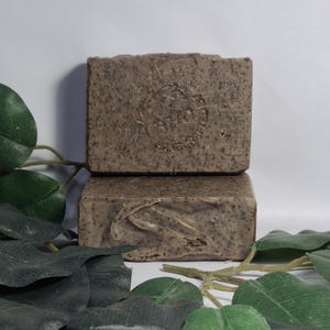 Coffee soap, lard soap, coconut soap, Lard/Coconut Soap, handmade soap, soap bar, bar soap