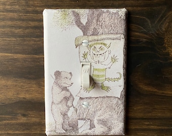 Book Light Switch Etsy