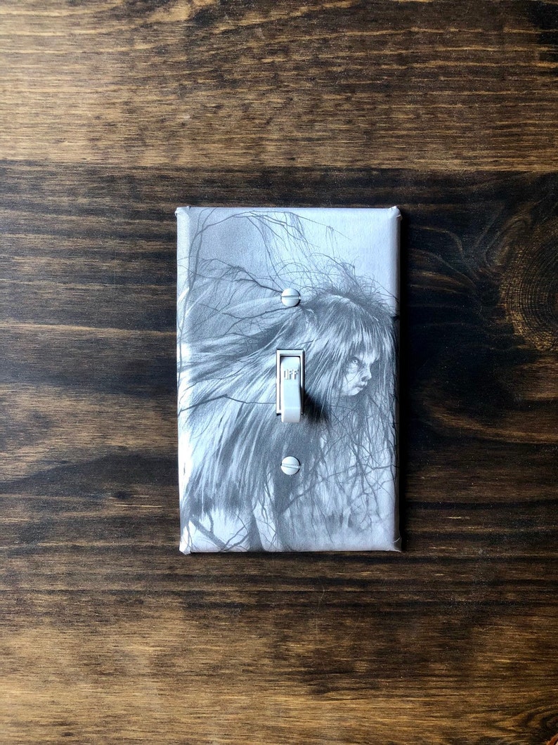 Wolf Girl Scary Stories To Tell In The Dark Book Page Single Etsy