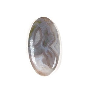 Mossy Agate Oval Cabochon, #675 Agate Cabochon Multi Color, Seascapes Cabochon, Multi Color Dendritic Moss Agate Gorgeous Semi Translucent