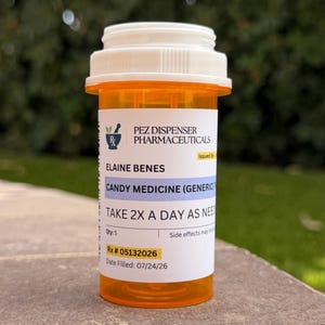 Novelty Prescription Medicine Pill Bottle | Graduations, Birthdays, Recovery Kits, Wedding Party Favors