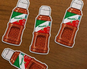 Diseño personalizado para botella de Tajín / Pegatina personalizable