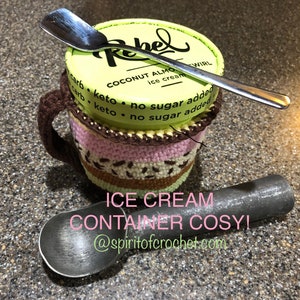 Ice Cream Container Cosy