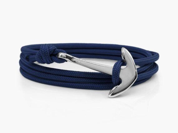 Anchor Bracelet For Men, Outdoor Gift. Climbing Rope Bracelet, Nautical  Bracelet, 3mm