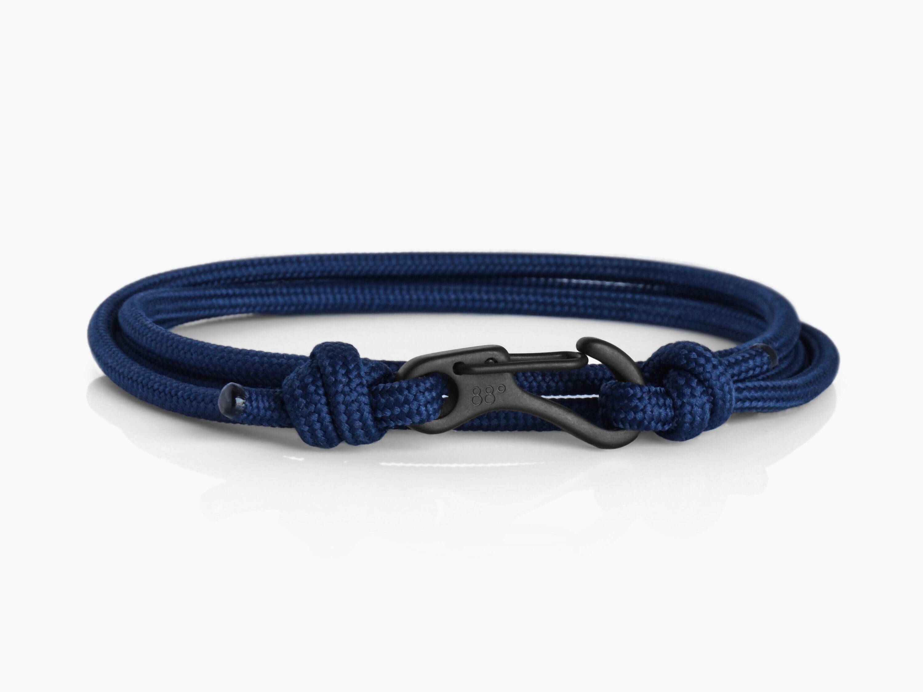 Navy Blue & Black Climbing Bracelet Carabiner Rope Bracelet - Etsy UK