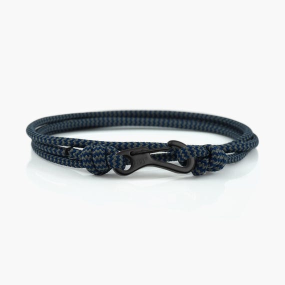 Storm Zig Zag Black Climbing Bracelet Carabiner Rope Bracelet Mens Bracelet Women Bracelet Climber Gift Etsy