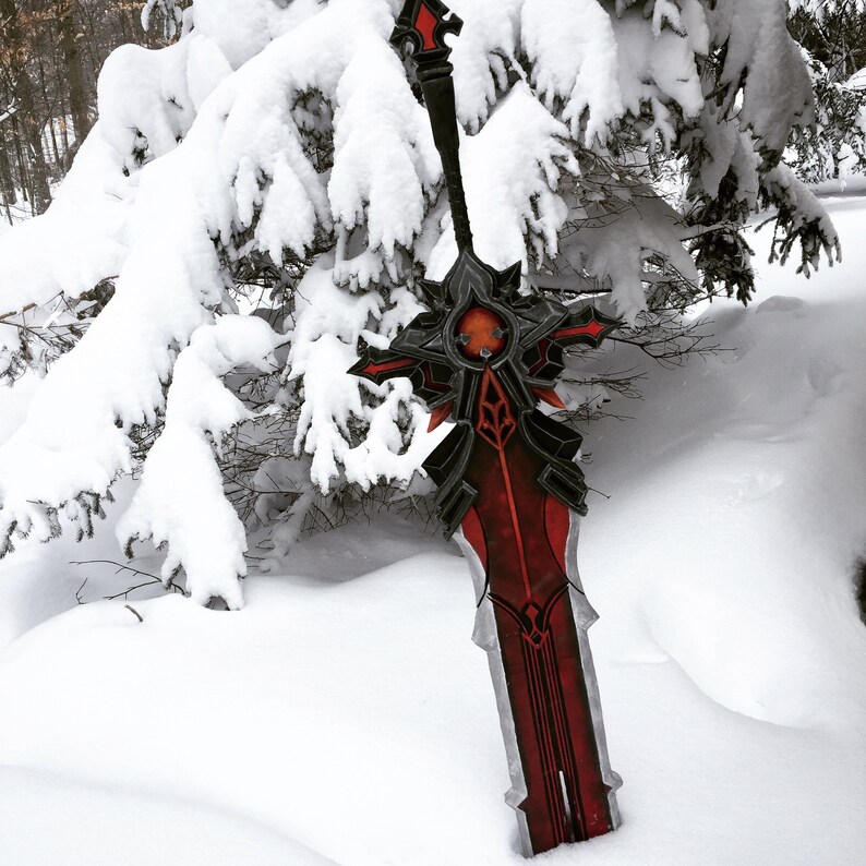 Genshin Impact Wolfs Gravestone Sword Etsy