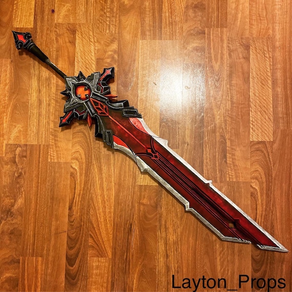 Genshin Impact Wolfs Gravestone Sword Etsy