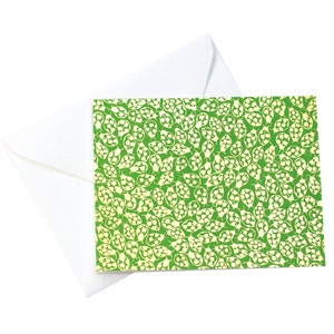 Coccinelle / Feuille d’or Carte coccinelle / Carte de motif de coccinelle / Feuille d’or / Carte d’amitié / Carte de tous les jours / Carte d’amour / Juste parce que la carte