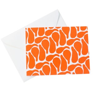 Motif de courge/Cartes de jardinage/Cartes végétarienne/Motif de courge/Cartes de potager/Carte de tous les jours/Juste parce que/Carte d’amitié