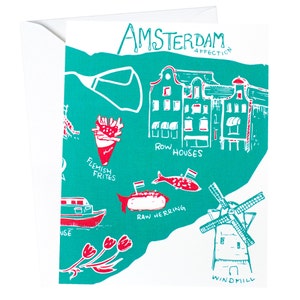 Amsterdam Affection Card, Amsterdam, Europe, Voyage, Cartes Aventure, Cartes voyage, Wanderlust