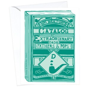 Carta straordinaria del libro dei papà/Carta del giorno del papà/Carta del giorno del papà felice/Carte per papà