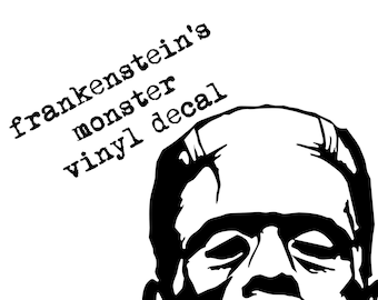 The Monster decals Industrial, Exterior Professional Grade Vinyl decal Sticker Back to school