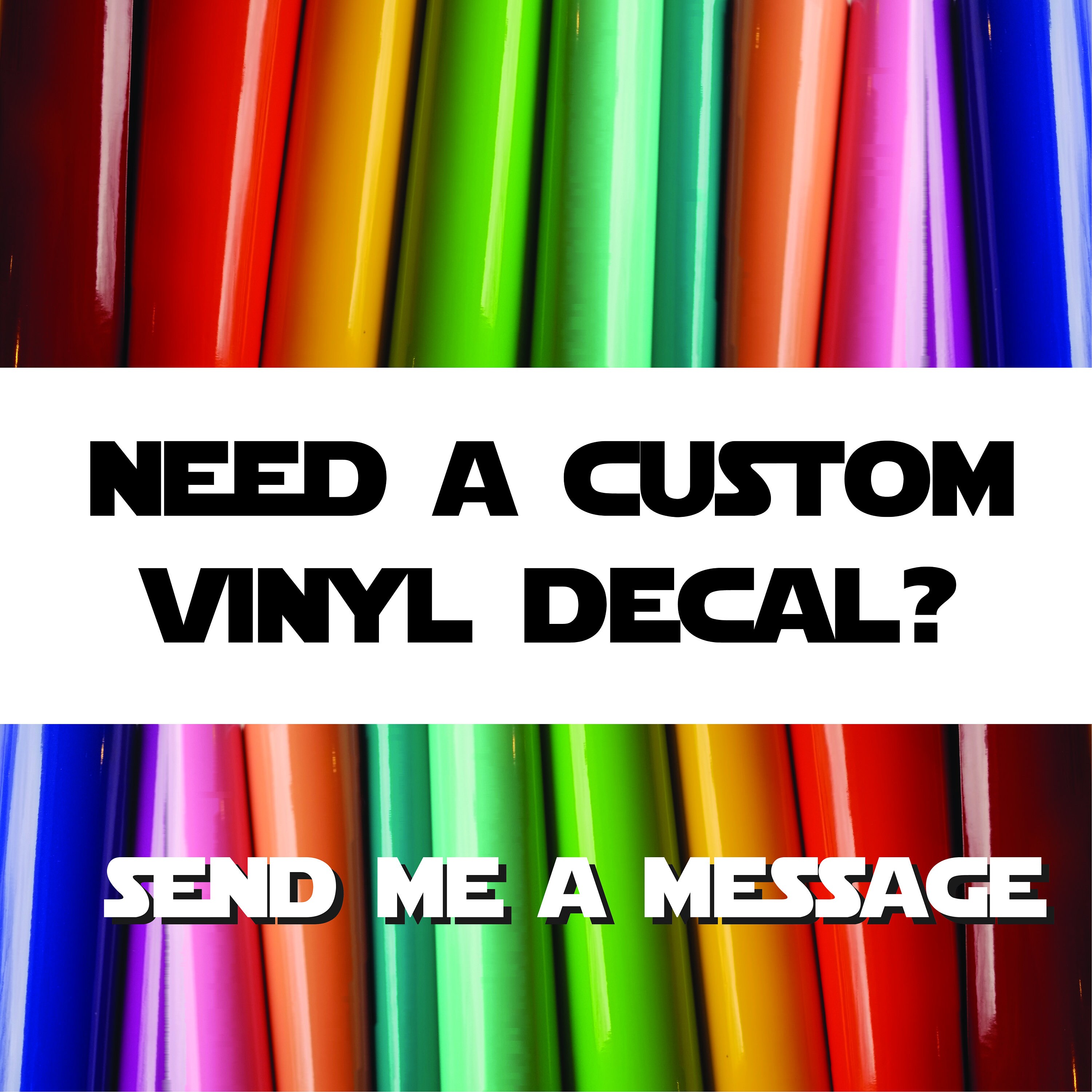 Mando Script Custom Mando Script Industrial, Exterior, Professional Grade Vinyl ...
