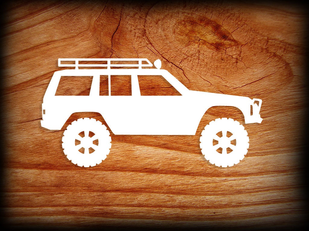 Jeep XJ Vinyl Decal NEW DESIGN More Colors Available Etsy