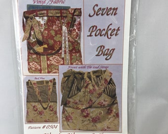 Wonder Woman Quilts/Seven Pocket Bag/Pattern0504/Tote Bag/Purse