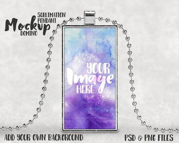 Download Free Dye Sublimation Domino Shaped Pendant Mockup Template Add (PSD) - Get Download Design ...