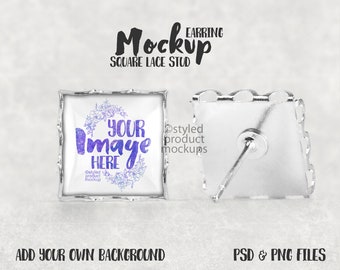 Earring Mockup Etsy