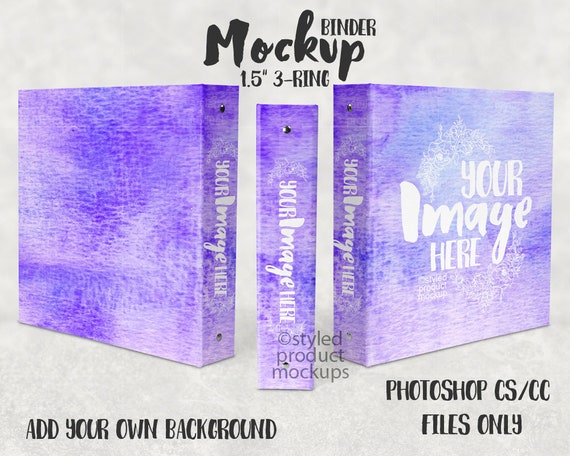 Download Three Ring Binder Mockup Templateadd Your Own Image 789931 Free Box Mockups Psd