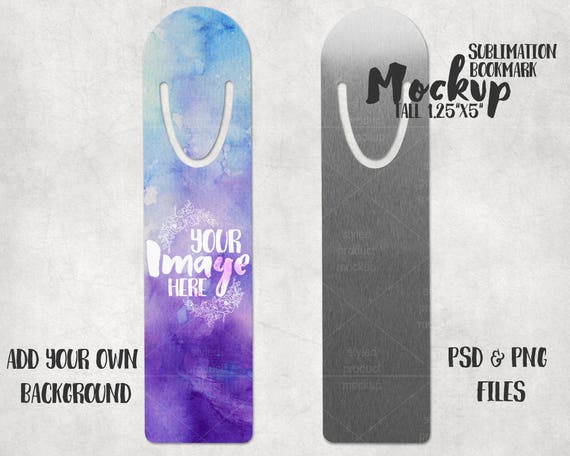 Long Bookmark With Rounded End Mockup With Front And Download Free Psd Mockup All Free Mockups