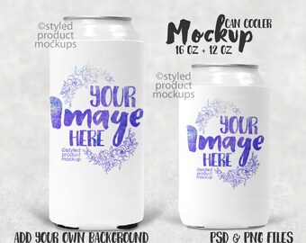Download Koozie Mockup Etsy