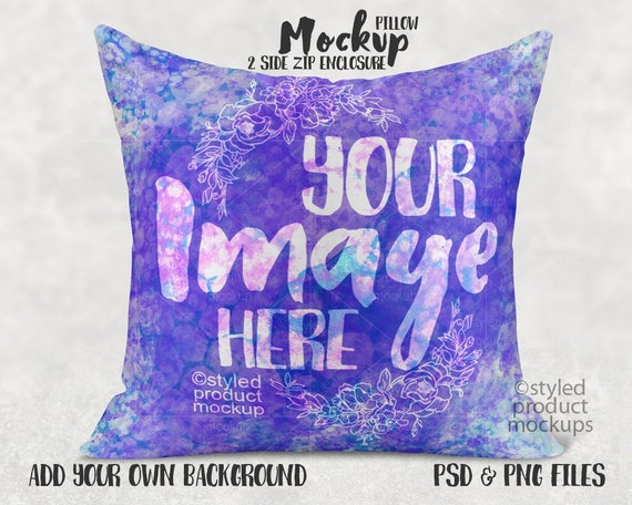 Dye Sublimation Pillow Sham Mockup Template Add Your Dye Sublimation Pillow Sham Mockup Template Add Your