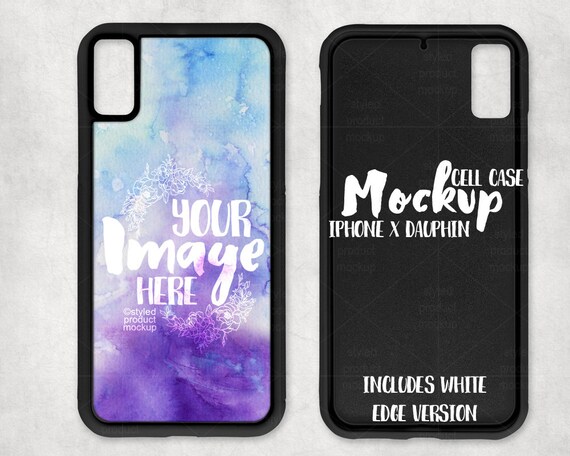 Download Free Sublimation Iphone X Dauphin Case Template Mockup Add Psd Psd Mockup Product High Quality Product Psd Mockup Packaging For Mug Download