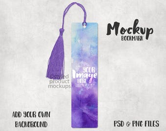 Download Bookmark Mockup Etsy