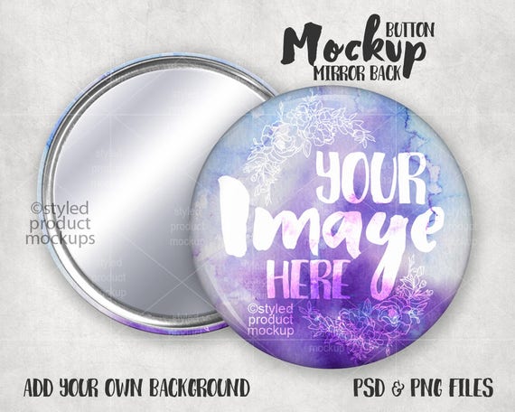 Download Free Mirror Back Button Mockup Template With Front And Back Psd Free Download Design Mockup Psd For Image Psd Mockup Design