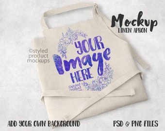 Apron Mockup Etsy