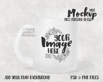 Download Frosted Mug Mockup Etsy