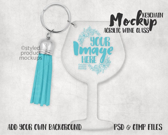 Download Free Wine Glass Shaped Clear Acrylic Keychain For Vinyl Mockup (PSD) - Free 784228+ Design PSD ...