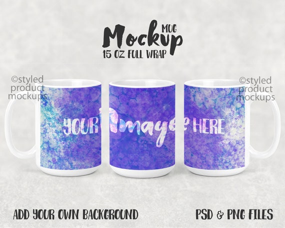 Download Dye Sublimation 15oz Mug Full Wrap Mockup Template Download Free 36000 Svg Cut Files Yellowimages Mockups