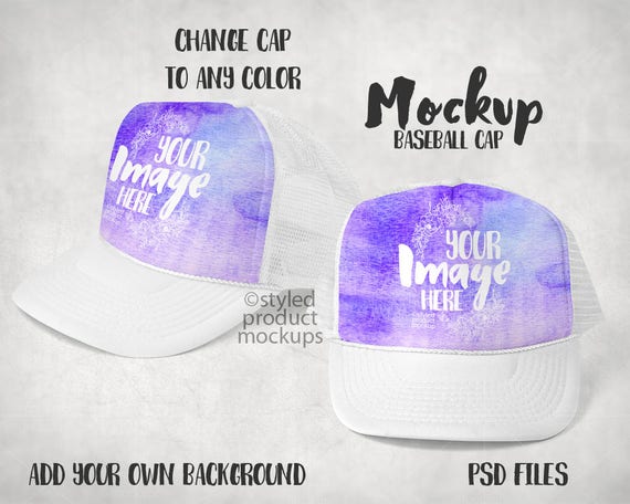 Dye Sublimation Baseball Cap Template Mockup Add Your Free Templates Psd Mockups