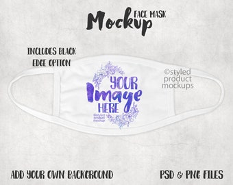 Download Mask Mockup Psd Etsy