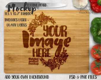 Download Cutting Board Mockup Etsy