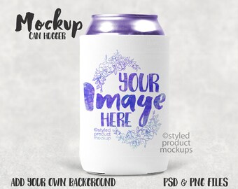 Download Koozie Mockup Etsy