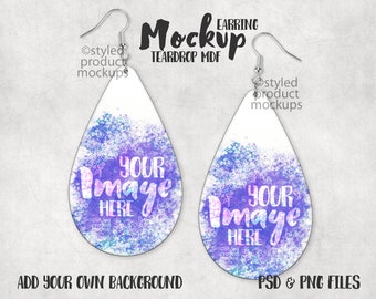 Earring Mockup Etsy