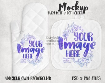 Download Pot Holder Mock Up Etsy PSD Mockup Templates