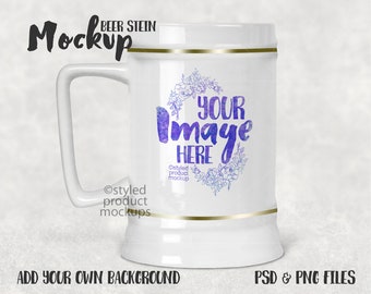 Beer Stein Mockup Etsy