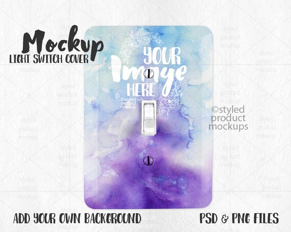 Sublimation Light Switch Cover Mockup Template Add Your Sublimation Light Switch Cover Mockup Template Add Your