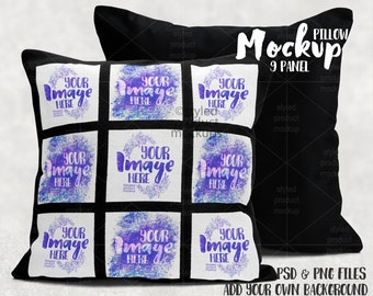 Psd Pillow Mockup Etsy