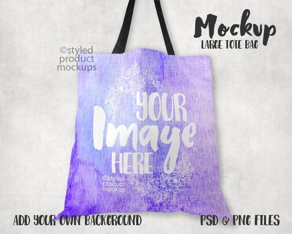 Large Tote Bag With Black Handles Mockup Templateadd Large Tote Bag With Black Handles Mockup Templateadd