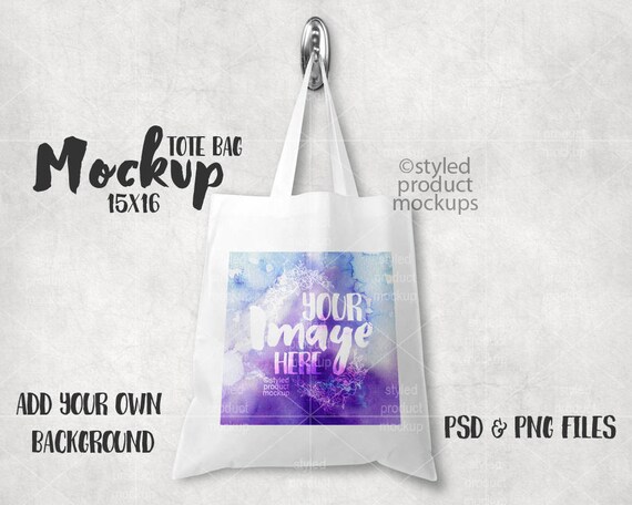 Tote Bag Mockup Templateadd Your Own Image And