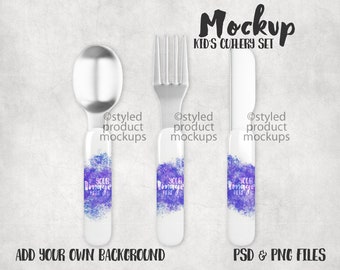 Download Cutlery Mockup Etsy