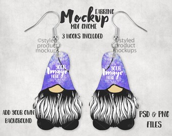 Earring Mockup Etsy