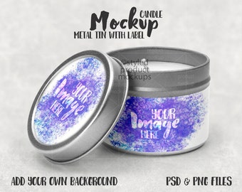 Download Candle Label Mockup Etsy