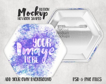 Pin Mockup Etsy