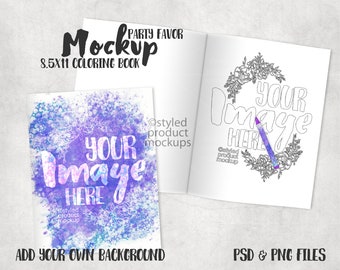 Crayon Mockup Etsy