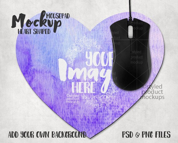 Download Free Heart Shaped Mouse Pad Template Mockup Add Your Psd Free Download Product Psd Mockup Packaging For Bottle Psd Mockup Product PSD Mockup Templates
